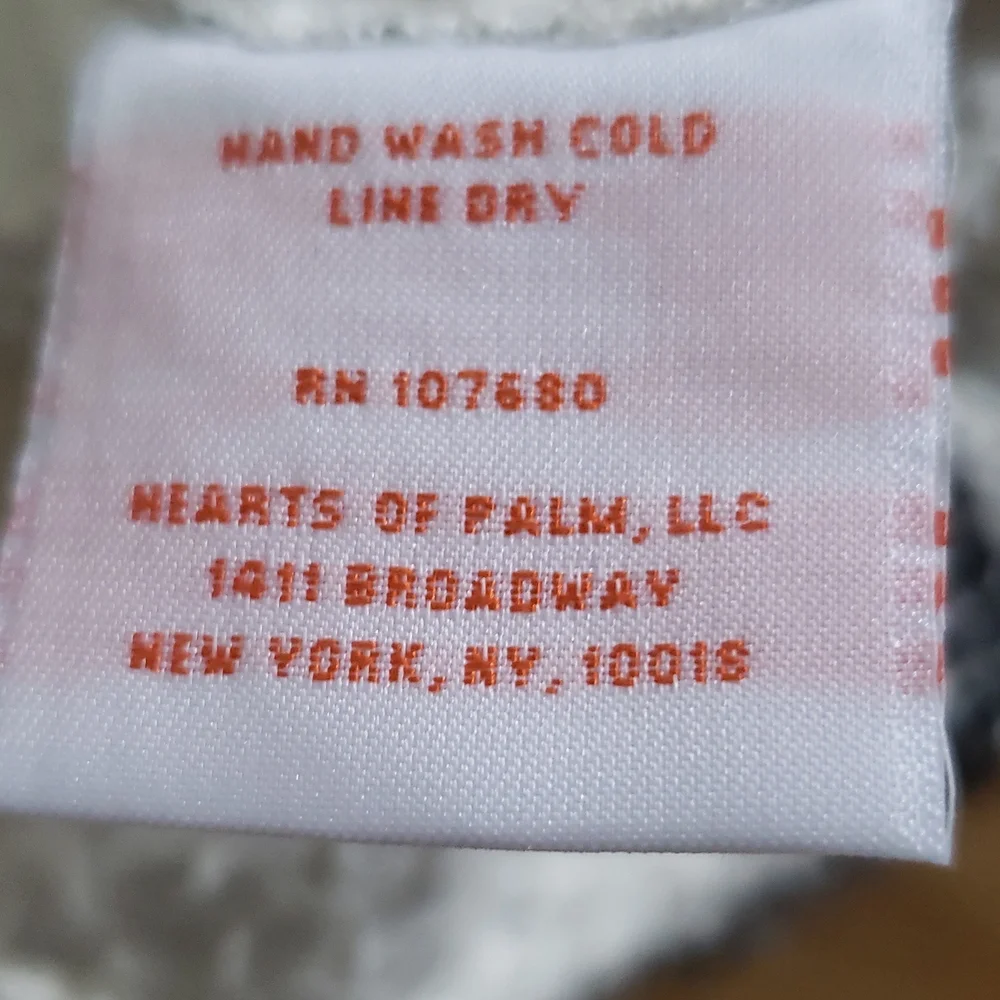 Hearts of Palm Faux Snakeskin Leather Zippered Jacket Women's Size 14 Large - Picture 12 of 12